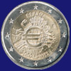 2 € Spanien 2012 - 10. Jahrestag der Euroeinführung
