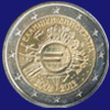 2 € Griechenland 2012 - 10. Jahrestag der Euroeinführung