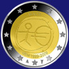 2 € Malta 2009 - 10 Jahre Wirtschafts- und Währungsunion (WWU)