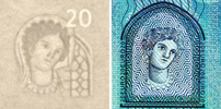 Europe sur le billet de 20 € de 2015